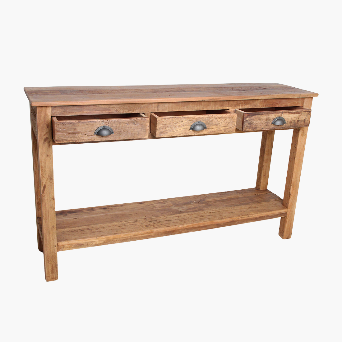 Raw Materials Amsterdam Farmwood Sidetable | 3 Lades | H90 x B150 x D38 cm