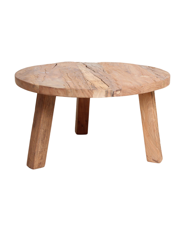 Raw Materials Amsterdam Farmwood Salontafel | Large | H38 x D70 cm