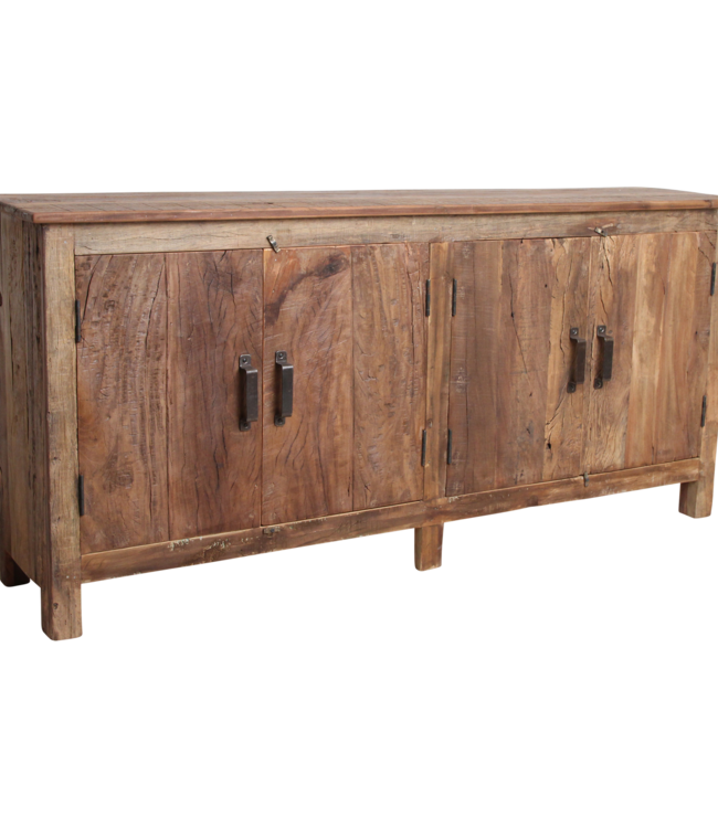 Raw Materials Amsterdam Farmwood Dressoir | 4 Deuren | H80 x B172 x D39 cm