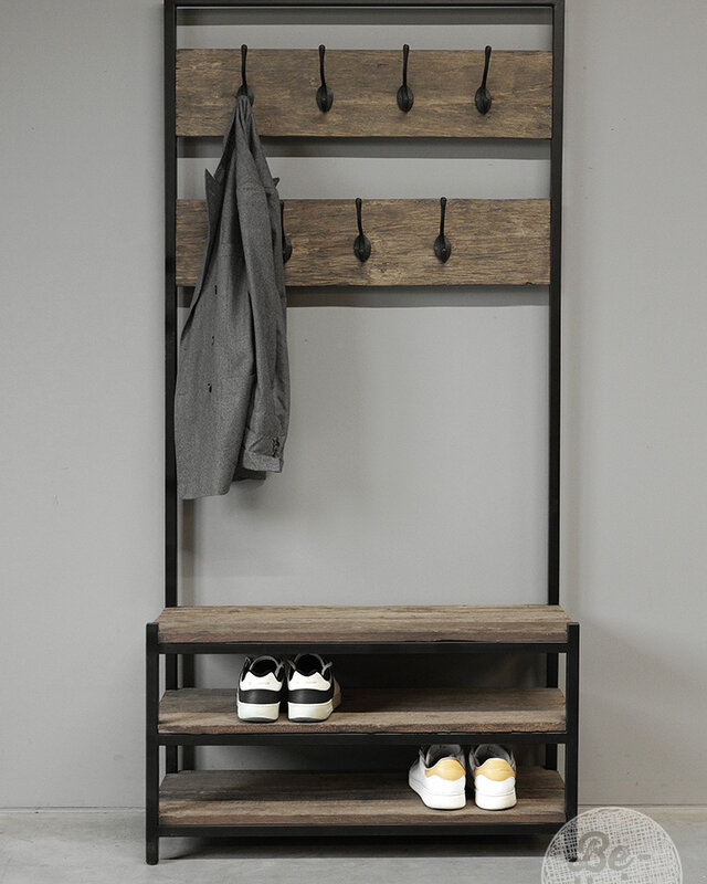 Be-Uniq Hal Meubel Met Kapstok | Rens | H190 x B90 x D37 cm
