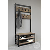 Hal Meubel Met Kapstok | Rens | H190 x B90 x D37 cm