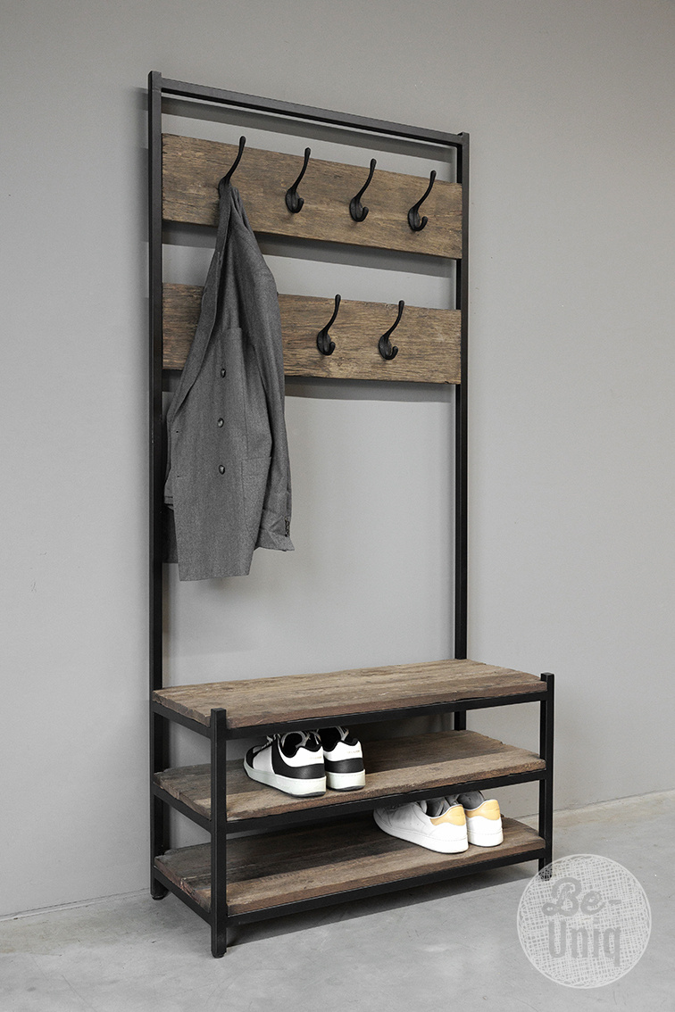 Be-Uniq Hal Meubel Met Kapstok | Rens | H190 x B90 x D37 cm