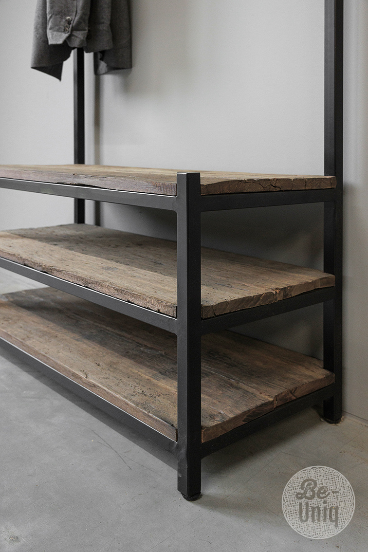 Be-Uniq Hal Meubel Met Kapstok | Rens | H190 x B90 x D37 cm