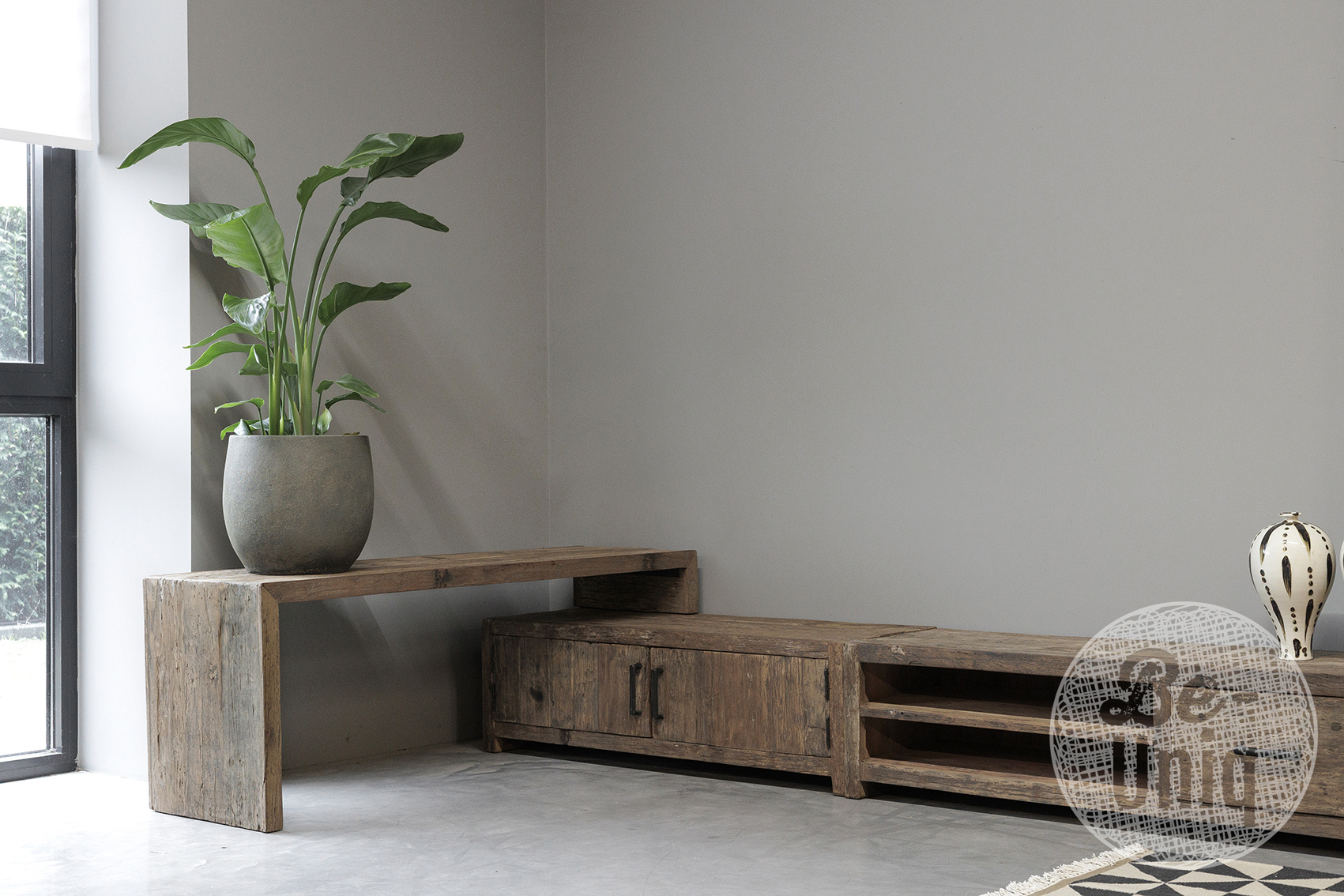 Be-Uniq Tv Rek | 001 | Captial Collection | H50 x B140 x D40 cm