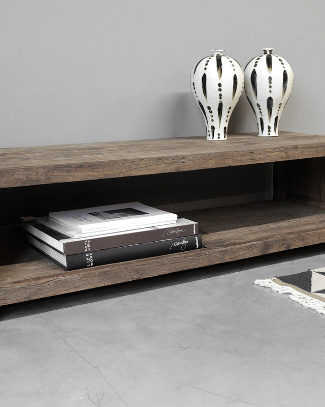 Be-Uniq Tv Meubel | Open Vak | 003 | H34 x B120 x D40 cm
