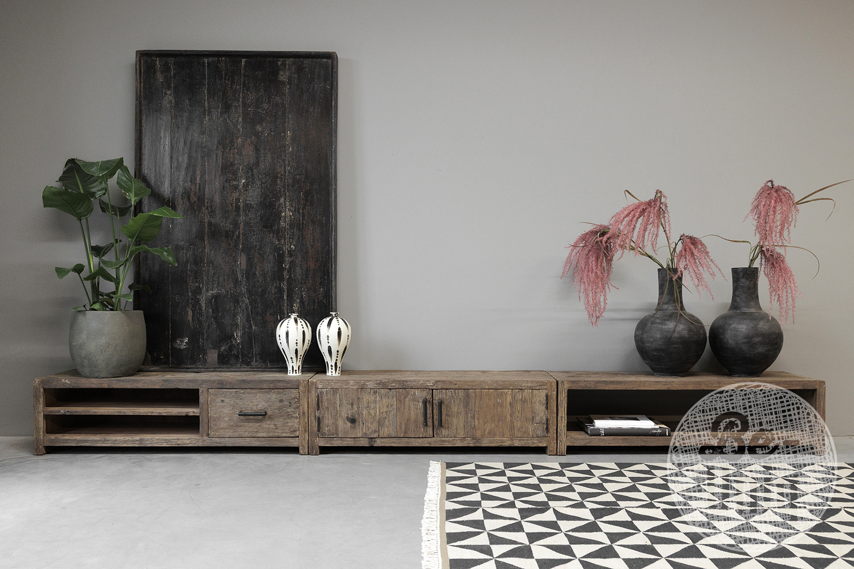 Be-Uniq Tv Meubel | Open Vak | 003 | H34 x B120 x D40 cm