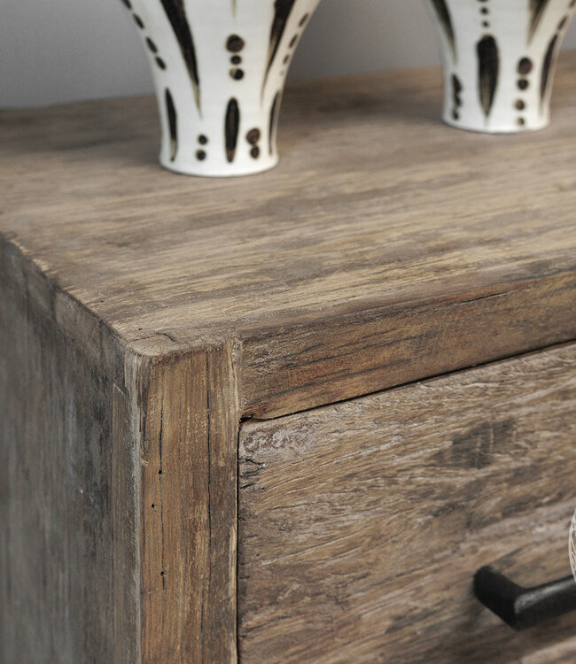 Be-Uniq Tv Meubel | 2 Lades | 005 | H24 x B80 x D40 cm