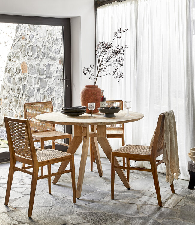 Raw Materials Amsterdam Eetkamerstoel Nova | Naturel | Set Van 2