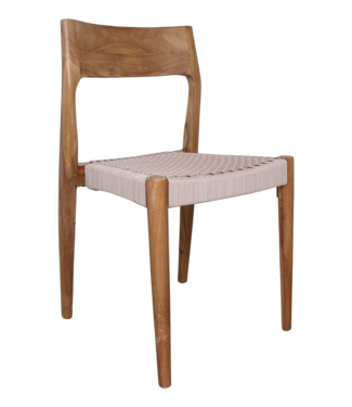 Raw Materials Amsterdam Tuinstoel Freya | Naturel | Set Van 2