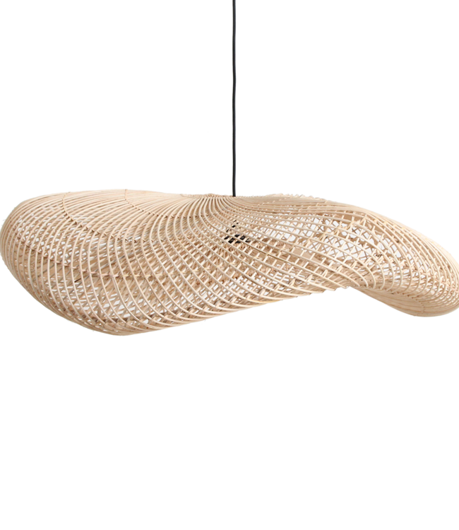 Raw Materials Amsterdam Hanglamp | Rotan | XXL | Ø115 x 35cm