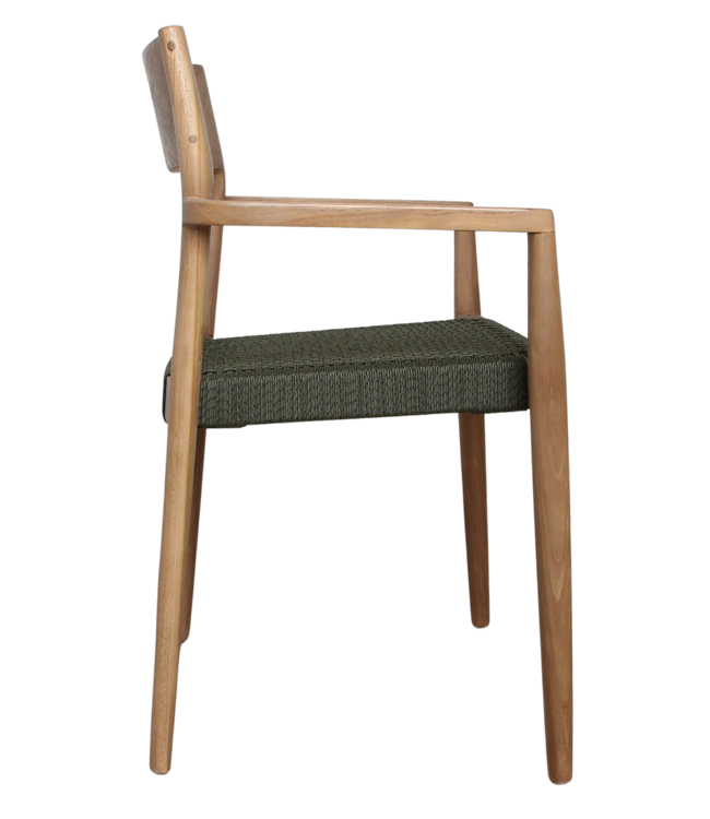 Raw Materials Amsterdam Tuinstoel Freya | Donkergroen | Set Van 2