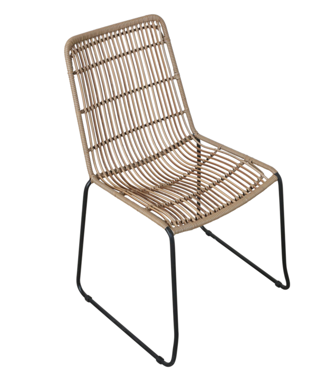 Jane naturel tuinstoel (set van 2)