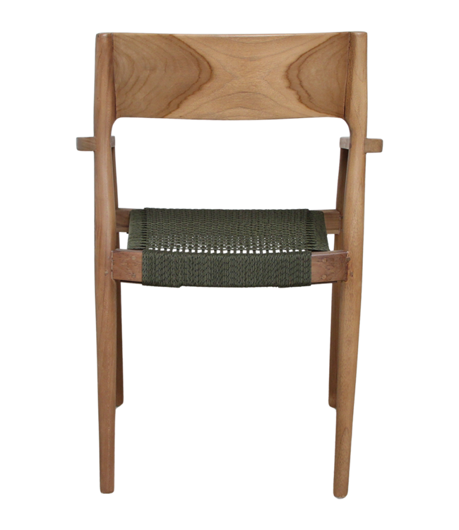 Raw Materials Amsterdam Tuinstoel Freya | Donkergroen | Set Van 2