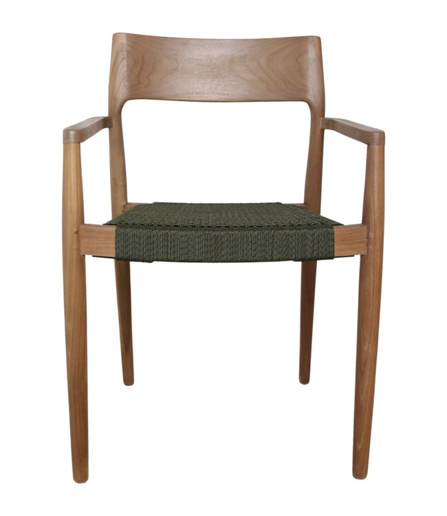 Raw Materials Amsterdam Tuinstoel Freya | Donkergroen | Set Van 2