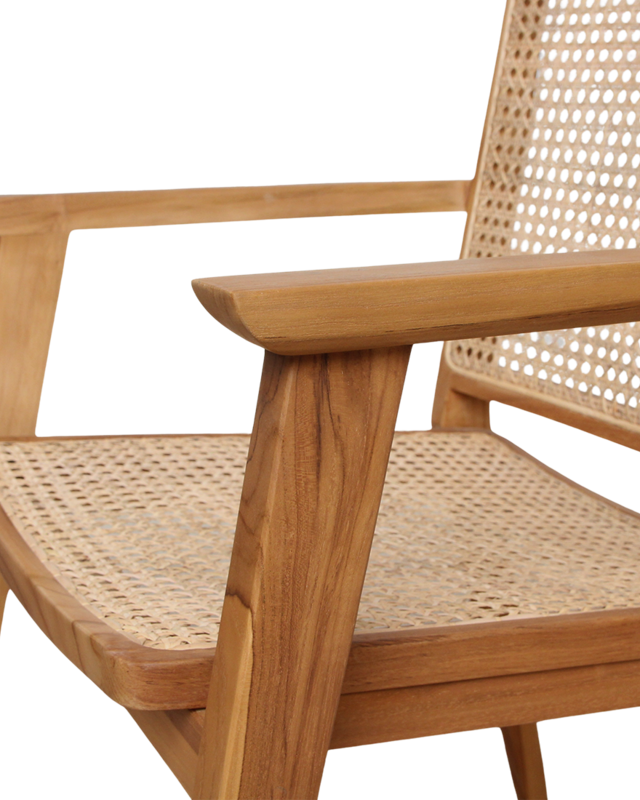 Raw Materials Amsterdam Eetkamerstoel Nova | Teak | Set Van 2