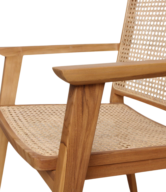 Raw Materials Amsterdam Eetkamerstoel Nova | Teak | Set Van 2