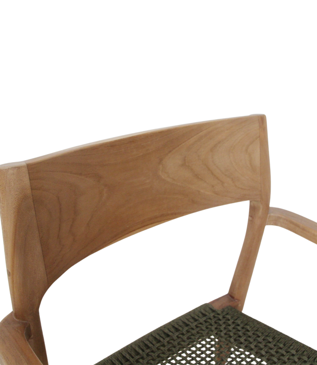 Raw Materials Amsterdam Tuinstoel Freya | Donkergroen | Set Van 2