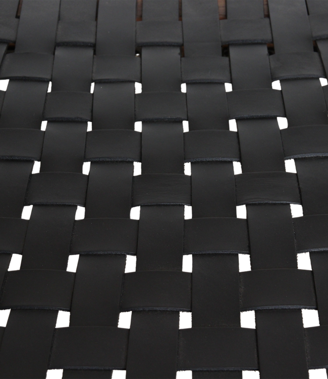 Raw Materials Amsterdam Eetkamerstoel Freya | Leer | Zwart | Set van 2