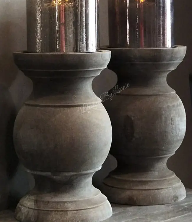 Luksa Home Collection Baluster Vince | Massief Hout | H40 x D24 cm