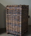 Rene Houtman Wasmand Rotan/Riet | Bruin | H67 x B40 x D40 cm