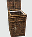 Rene Houtman Wasmand Rotan/Riet | Bruin | H67 x B40 x D40 cm