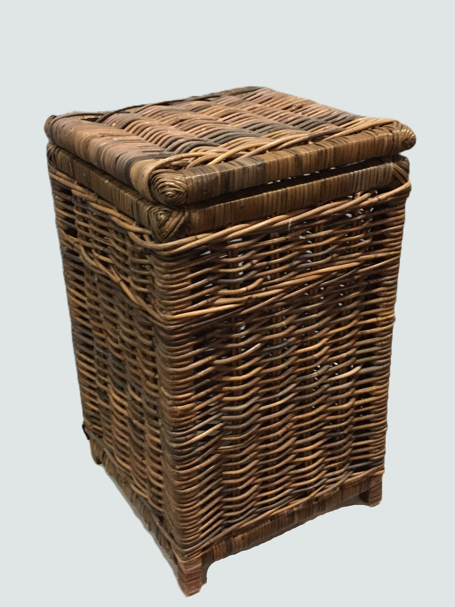 Rene Houtman Wasmand Rotan/Riet | Bruin | H67 x B40 x D40 cm