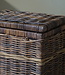 Rene Houtman Wasmand Rotan/Riet | Rechthoekig | Bruin | H70 x B50 x D35 cm