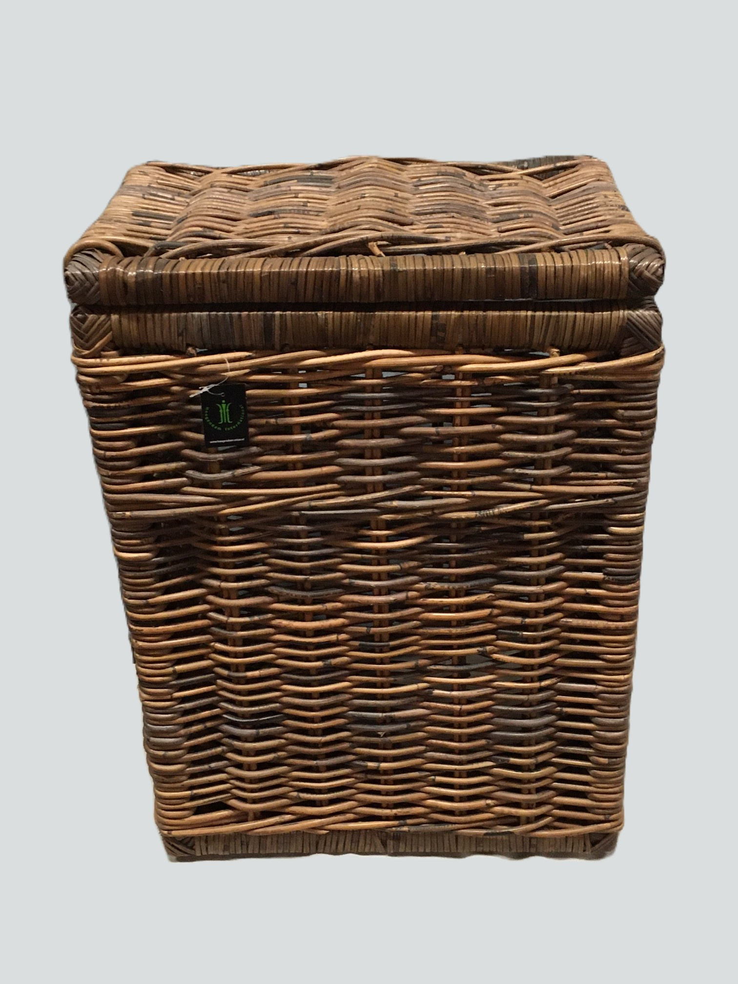 Rene Houtman Wasmand Rotan/Riet | Rechthoekig | Bruin | H70 x B50 x D35 cm