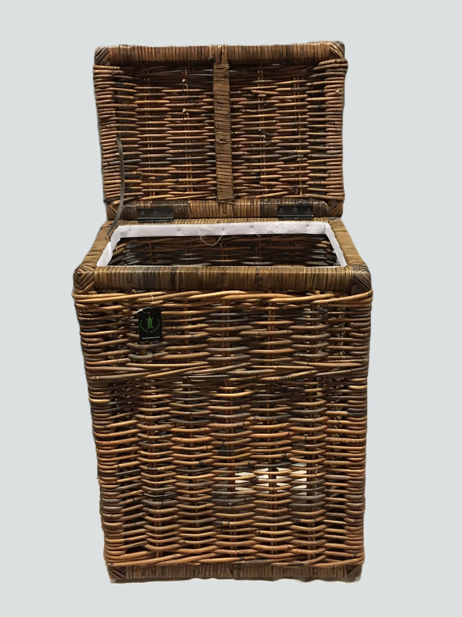 Rene Houtman Wasmand Rotan/Riet | Rechthoekig | Bruin | H70 x B50 x D35 cm