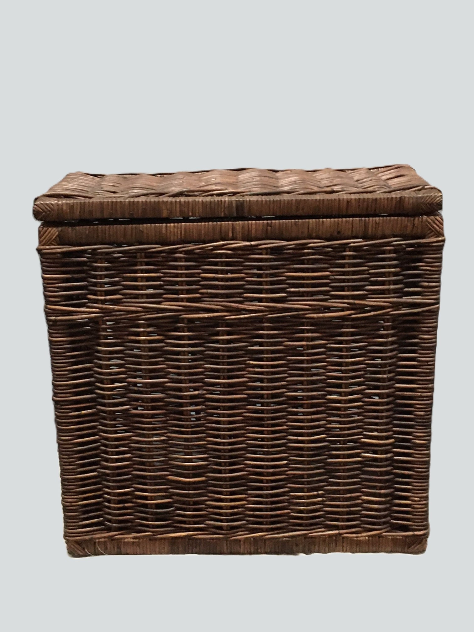 Rene Houtman Wasmand Rotan/Riet | Dubbel | Bruin | H68 x B68 x D33 cm