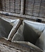 Rene Houtman Wasmand Rotan/Riet | Dubbel | Grijs | H68 x B68 x D33 cm