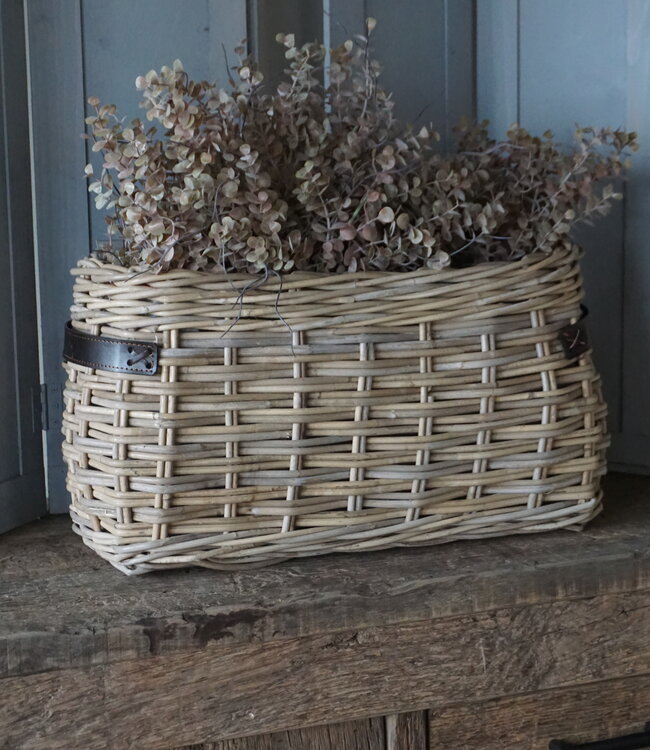 Rene Houtman Vensterbank Mand | Rattan | H30 x B53 x D22 cm
