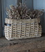 Rene Houtman Vensterbank Mand | Rattan | H30 x B53 x D22 cm