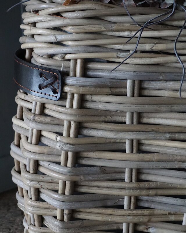 Rene Houtman Vensterbank Mand | Rattan | H30 x B53 x D22 cm