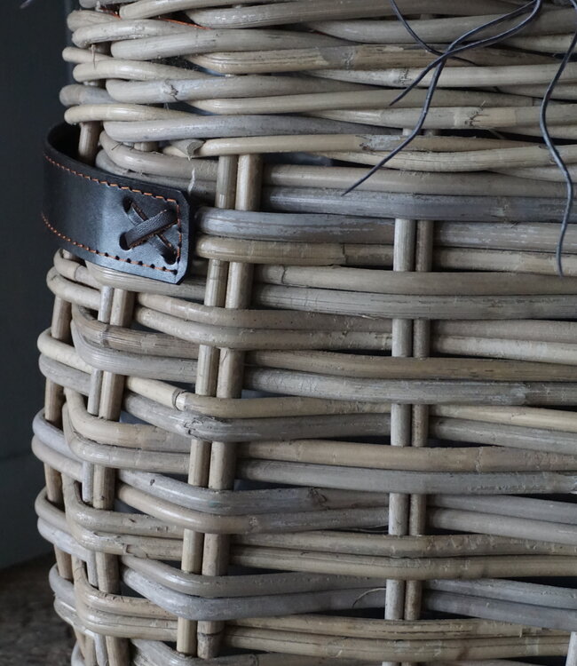 Rene Houtman Vensterbank Mand | Rattan | H30 x B53 x D22 cm