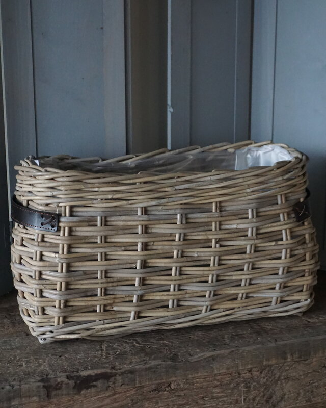 Rene Houtman Vensterbank Mand | Rattan | H30 x B53 x D22 cm