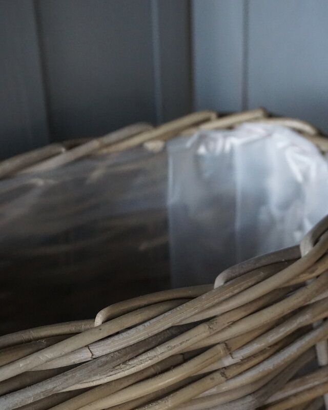 Rene Houtman Vensterbank Mand | Rattan | H30 x B53 x D22 cm