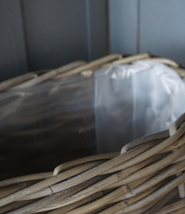 Rene Houtman Vensterbank Mand | Rattan | H30 x B53 x D22 cm