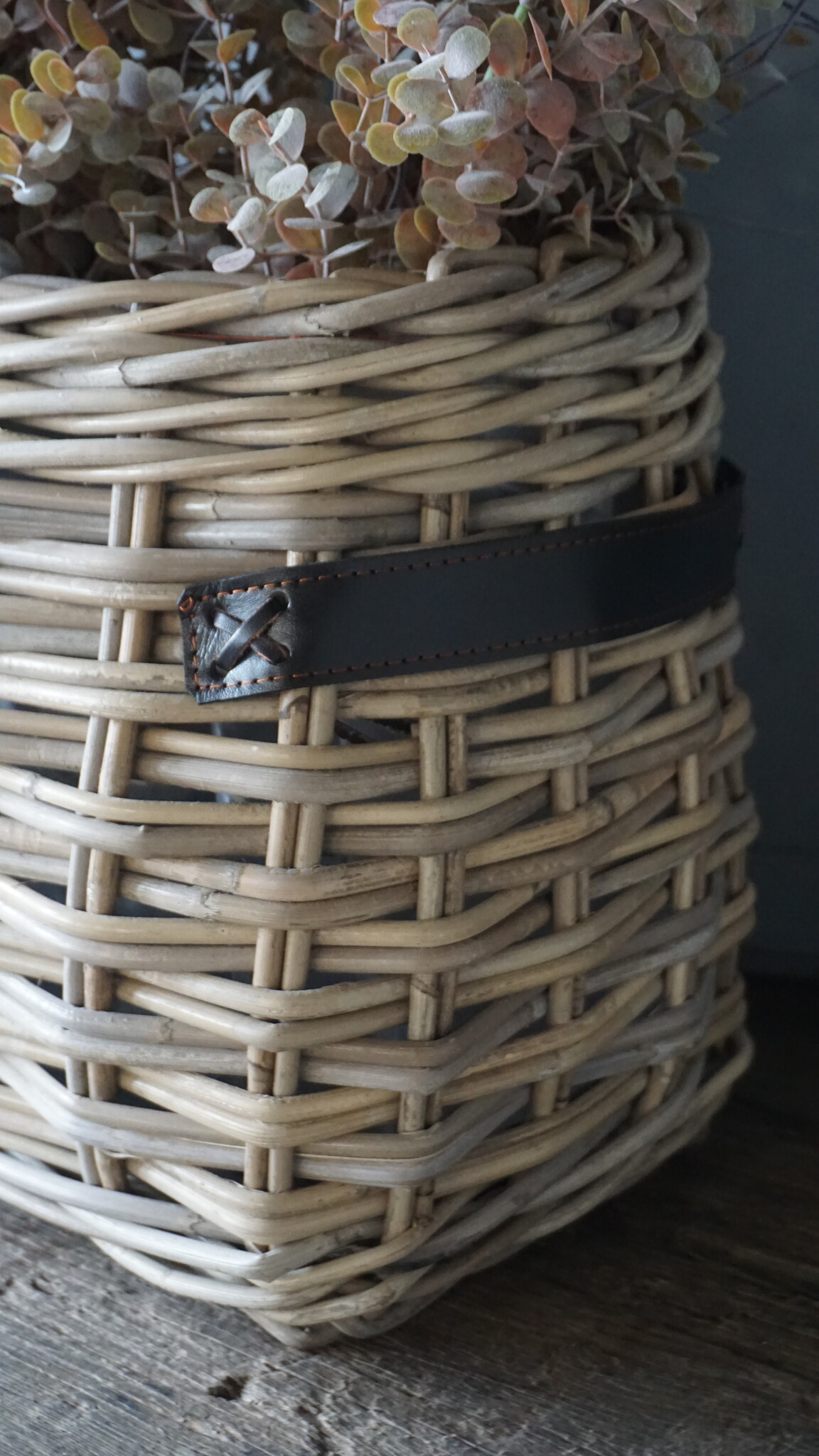 Rene Houtman Vensterbank Mand | Rattan | H30 x B53 x D22 cm