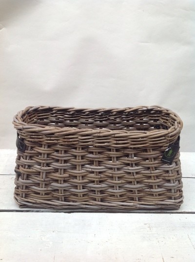 Rene Houtman Vensterbank Mand | Rattan | H30 x B53 x D22 cm