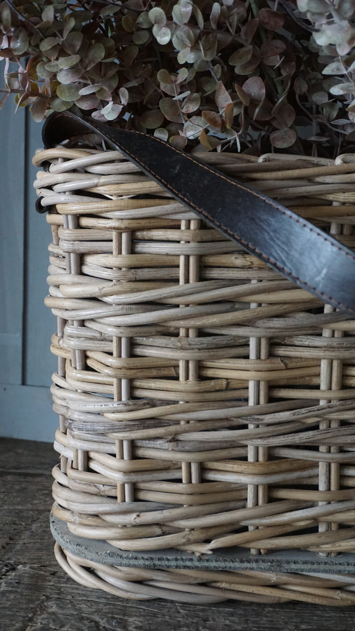 Rene Houtman Vensterbank Mand | Rattan | H30 x B40 x D15 cm