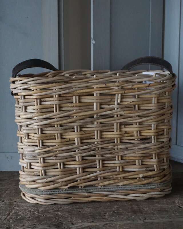Rene Houtman Vensterbank Mand | Rattan | H30 x B40 x D15 cm