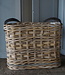 Rene Houtman Vensterbank Mand | Rattan | H40 x B53 x D22 cm