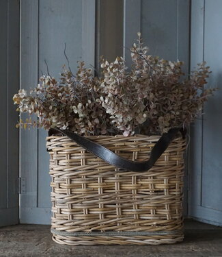 Rene Houtman Vensterbank Mand | Rattan | H30 x B40 x D15 cm