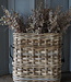 Rene Houtman Vensterbank Mand | Rattan | H40 x B40 x D18 cm