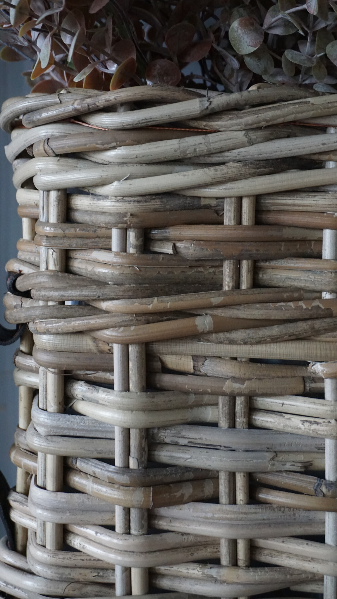 Rene Houtman Vensterbank Mand | Rattan | H40 x B40 x D18 cm