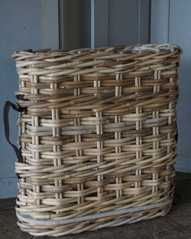 Rene Houtman Vensterbank Mand | Rattan | H40 x B40 x D18 cm