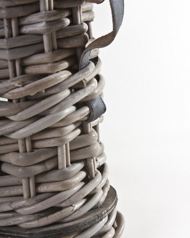 Rene Houtman Vensterbank Mand | Rattan | H40 x B40 x D18 cm