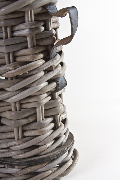 Rene Houtman Vensterbank Mand | Rattan | H40 x B40 x D18 cm