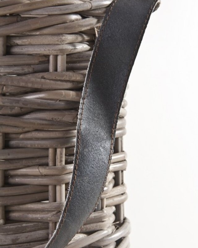 Rene Houtman Vensterbank Mand | Rattan | H30 x B40 x D15 cm